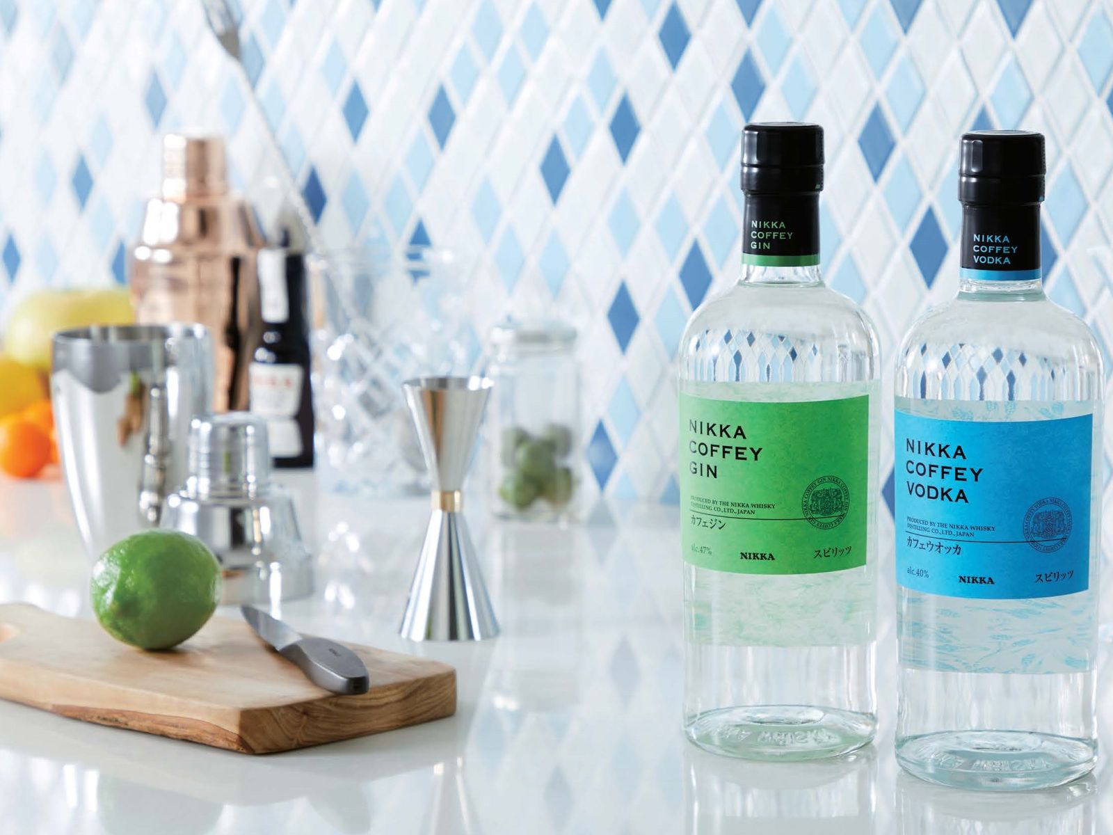 Attention NIKKA fans: the company's new Coffey Vodka and Gin are