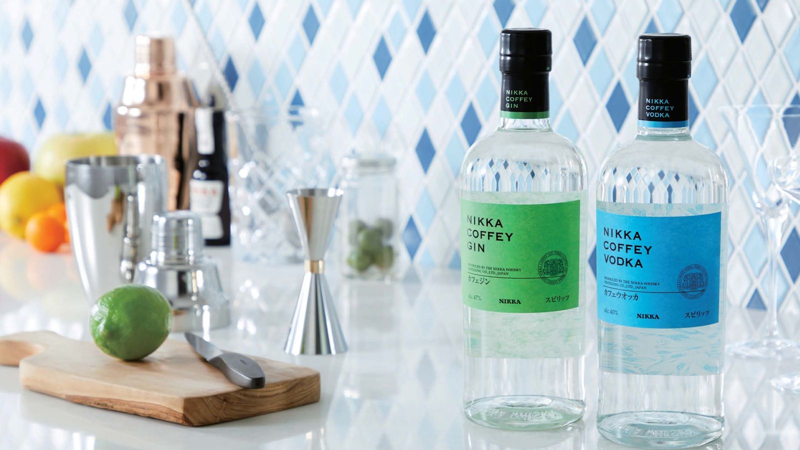 Attention NIKKA fans: the company's new Coffey Vodka and Gin are