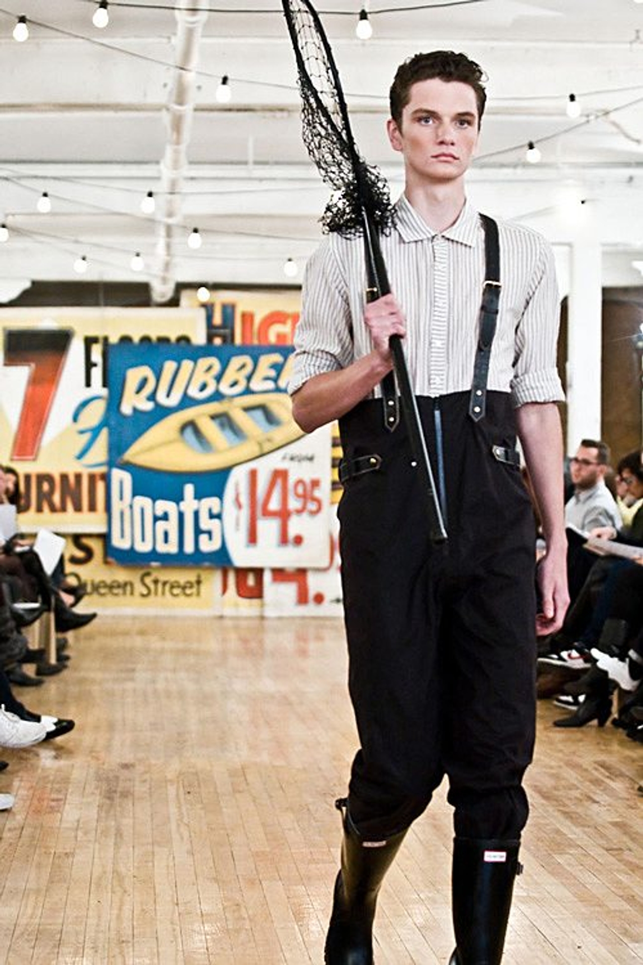A look from Philip Sparks' spring 2010 collection (Photo by Jenna Marie Wakani)