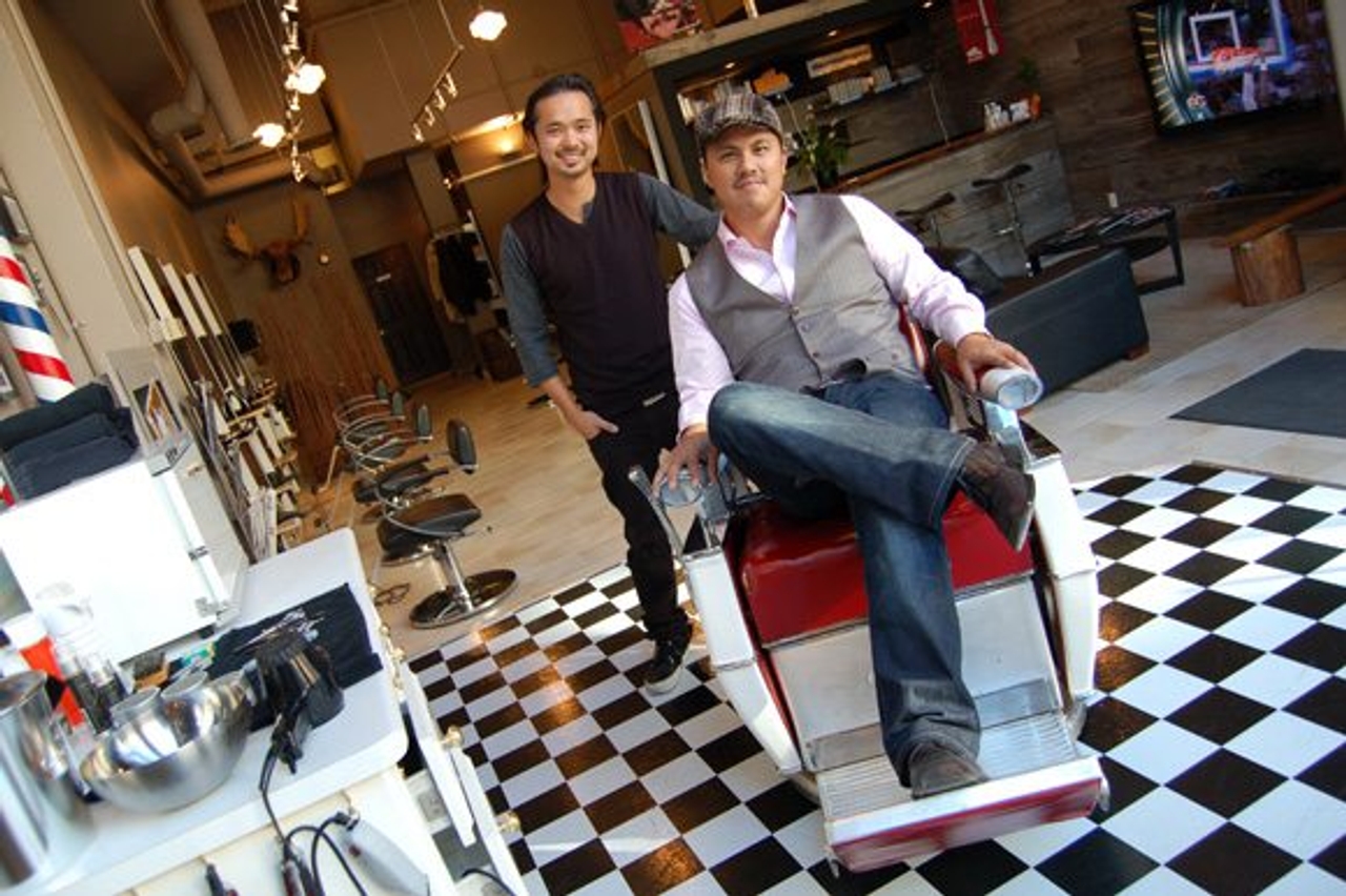 Well manicured: Jason Culala and Noel Naguiat of Mankind (Photo by Karon Liu)