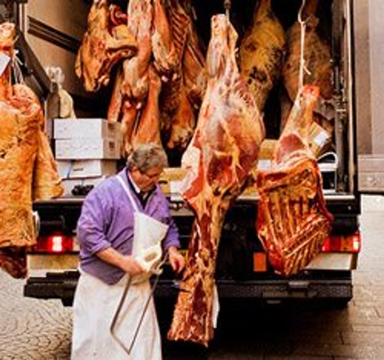 Neigh sayers: if animal rights activists have their way, horsemeat deliveries like this one in Paris, will be a thing of the past