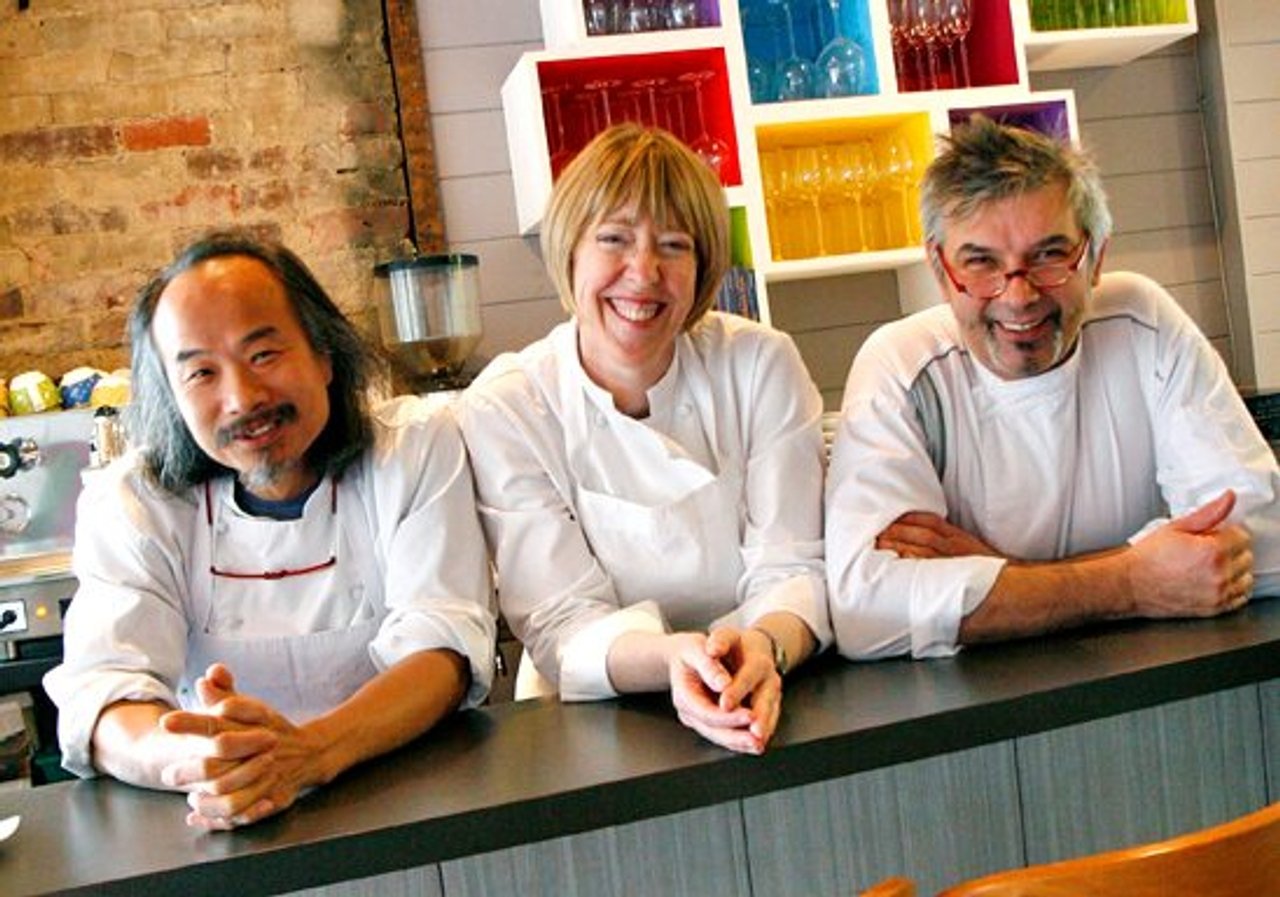 Peter Tsang, Jennifer Decorte and J.P. Challet (Photo by Jessica Darmanin)