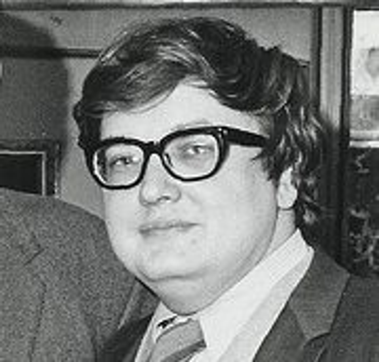 Roger Ebert before falling ill with thyroid cancer (Photo by Will Perkins)