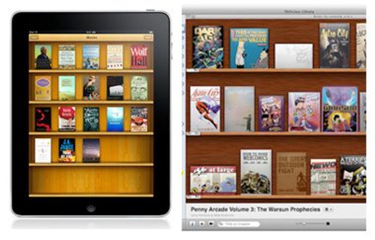 Did Apple iSteal the design for iPad's iBooks?