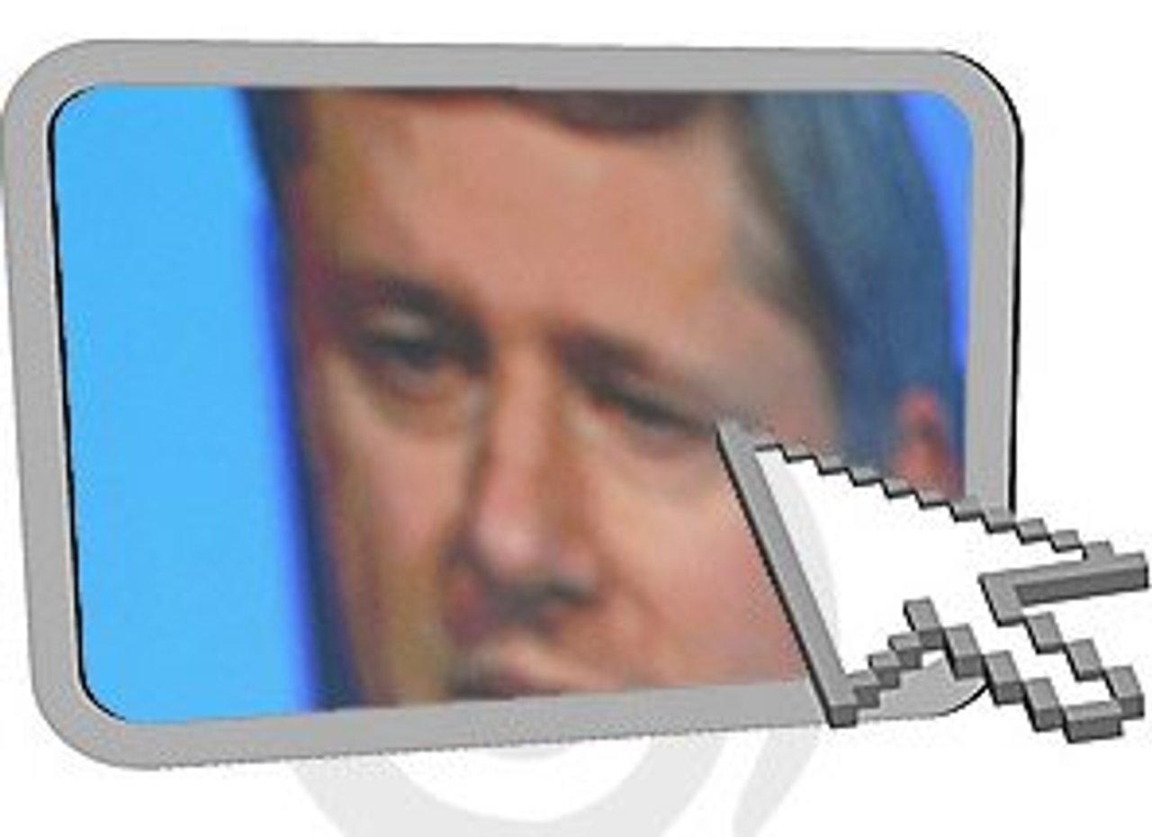 Stephen Harper to interact with humans via machines