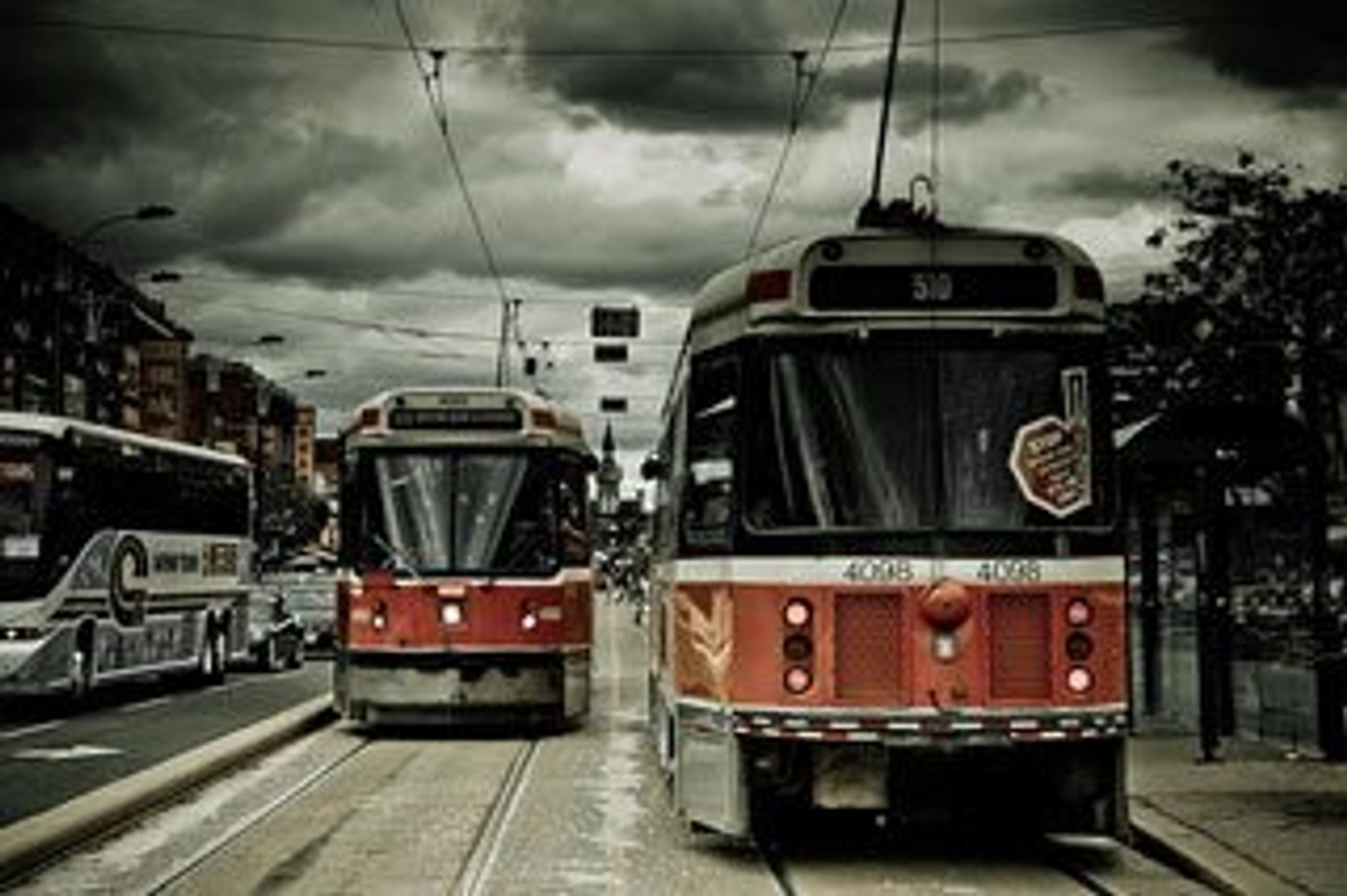Dark clouds gather for the TTC (Image: Neil Ta, from the Toronto Life Flickr pool)
