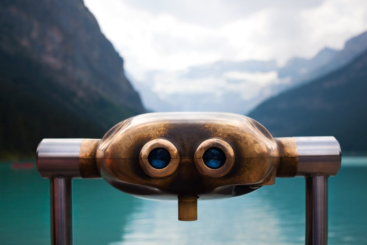 Lindsay Lauckner Gundlock, Coin-Operated Binoculars, 2015