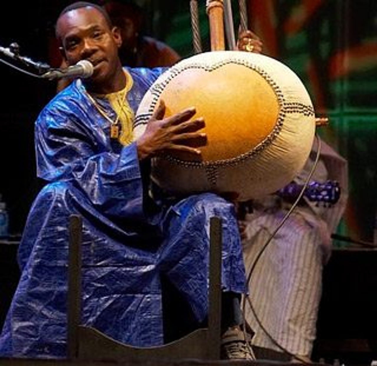 Toumani Diabaté plays at Afrofest (Image: jbach)