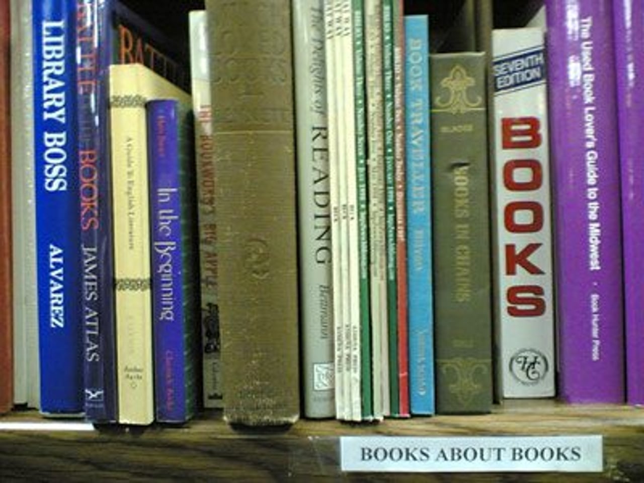 Books, the ink-and-paper kind (Image: John Manoogian III)