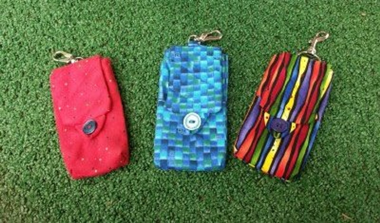 Students can bring their mobile phones to school, with or without a cute quilted cover (Image: Wednesday Elf - Mountainside Crochet)