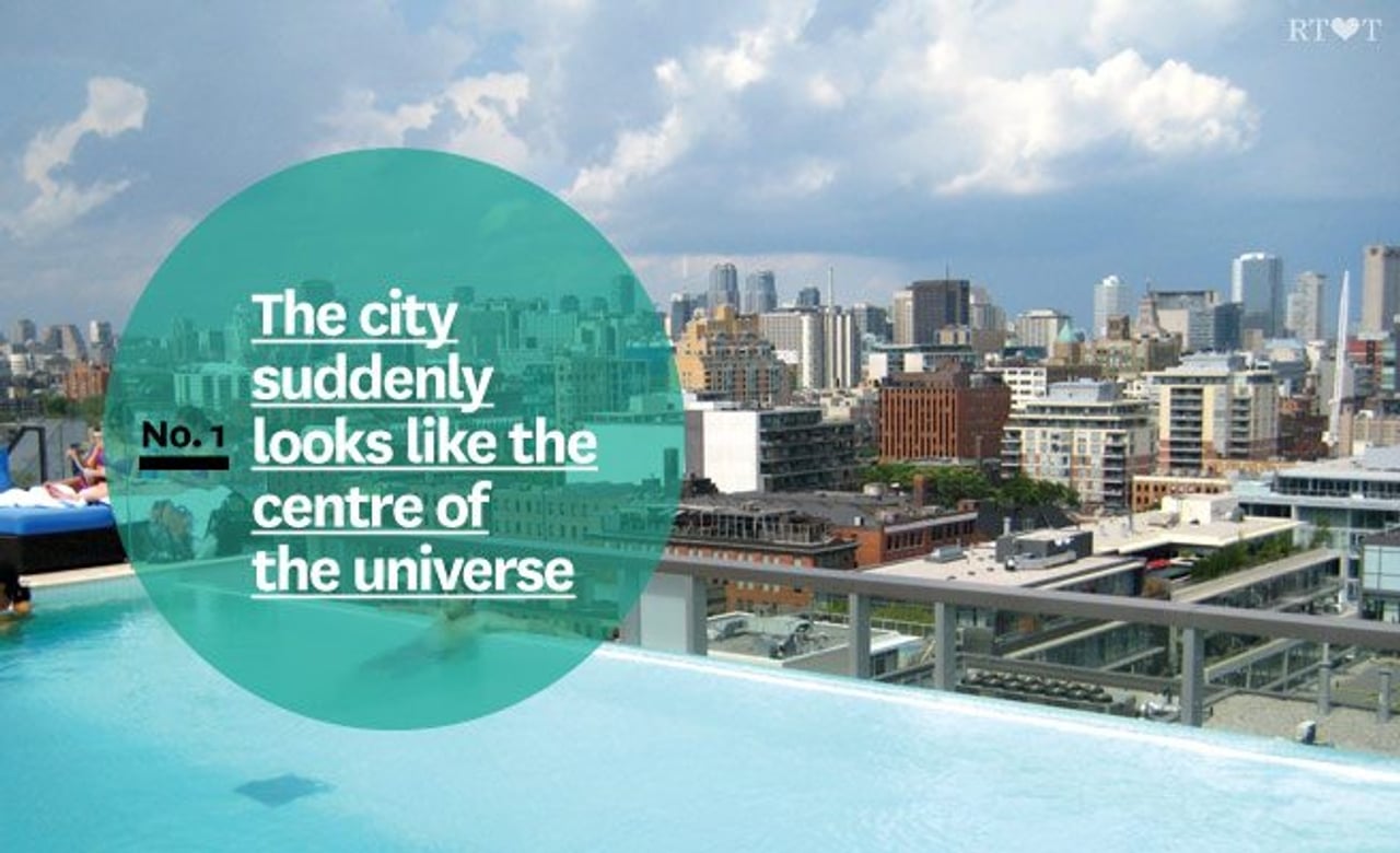 No. 1 | The city suddenly looks like the centre of the universe