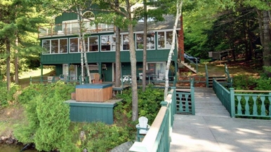 Cottage of the Week: $1.3 million for a pretty Acton Island property with a luxurious master bedroom