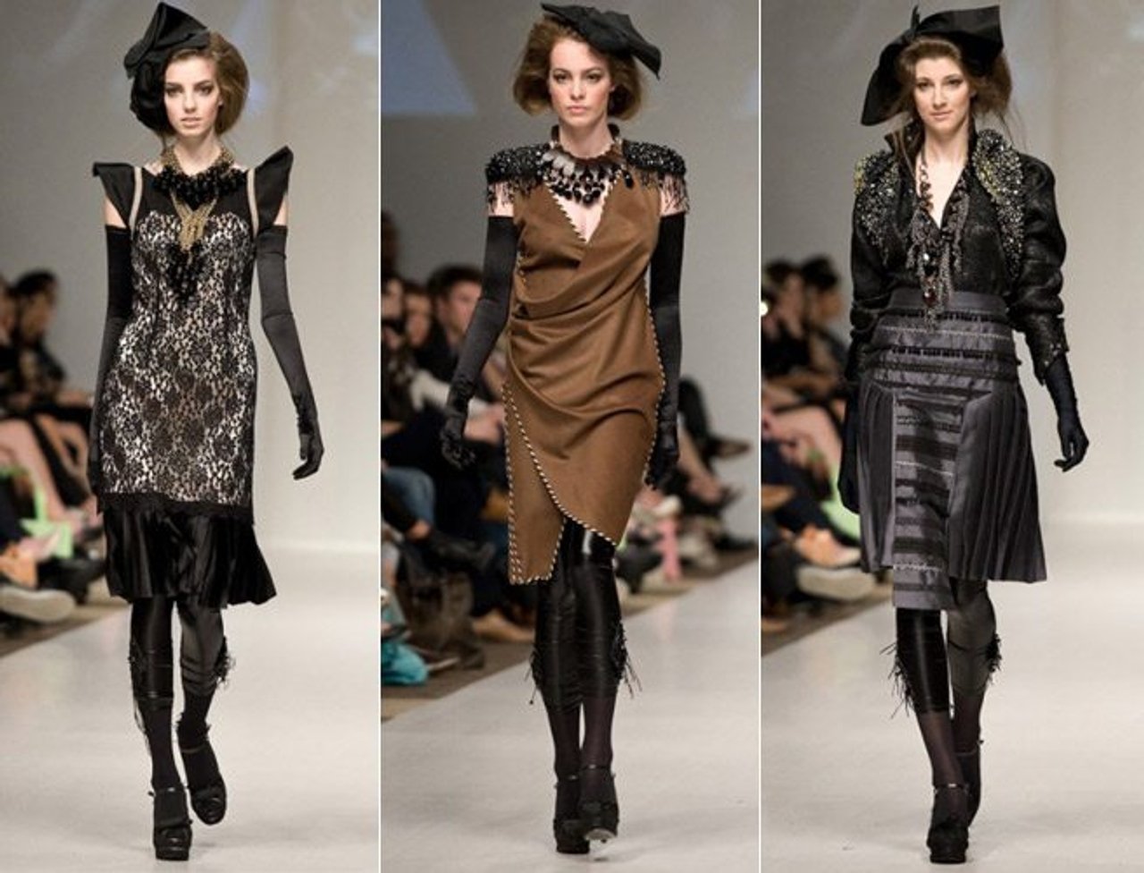 Past looks from Lucian Matis, who is on his way to couture-loving Saskatoon (Image: Jenna Marie Wakani)
