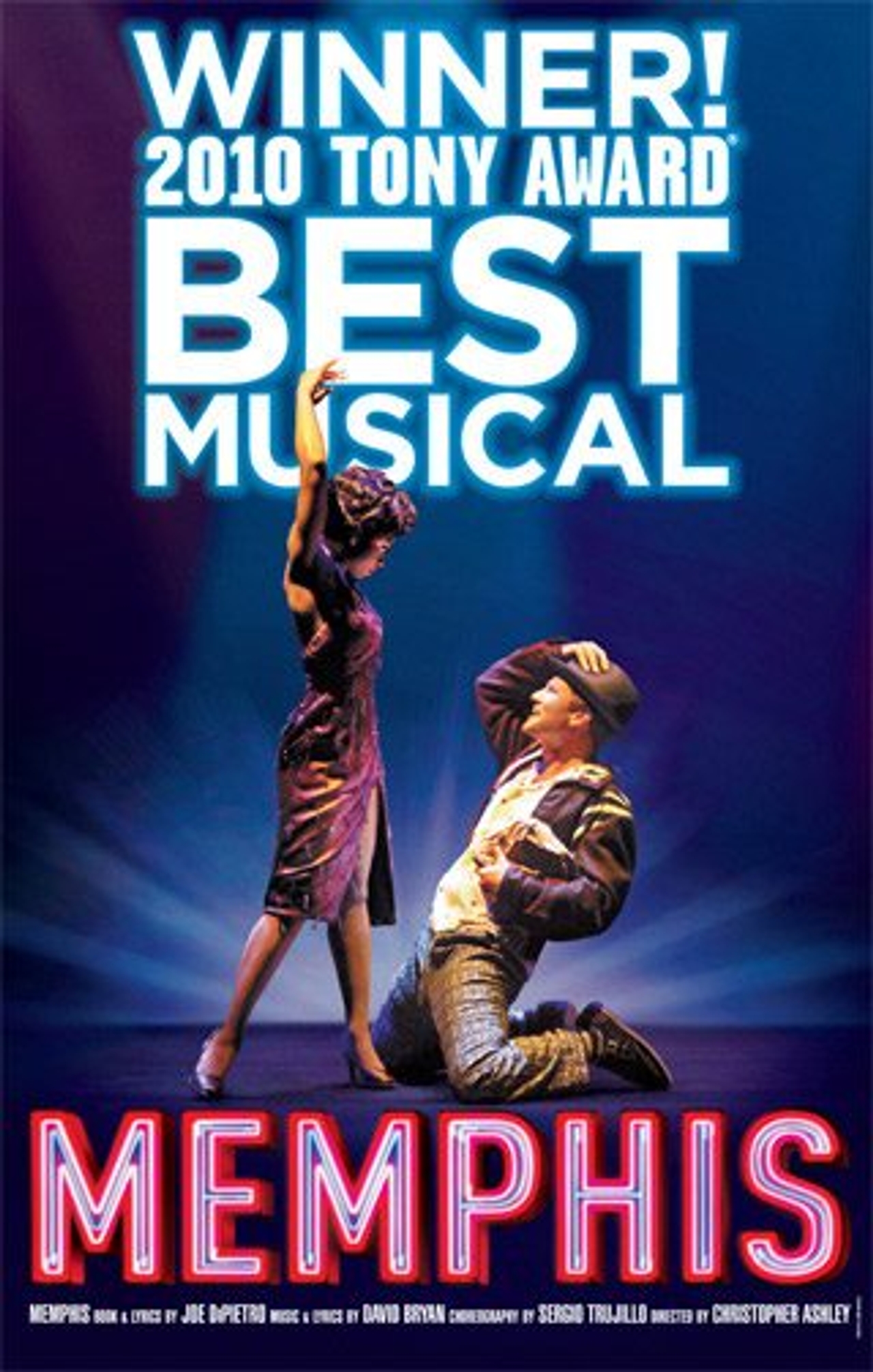 Memphis, the Tony award–winning musical, is coming to Toronto for a very limited engagement