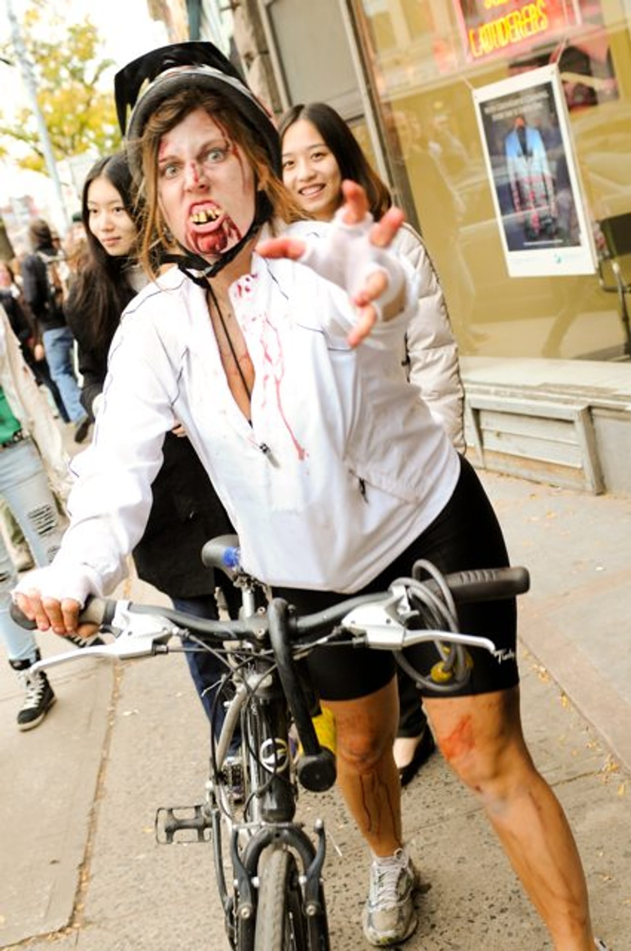 The Toronto Zombie Walk saw undead children and a wedding ceremony for a couple of brain eaters