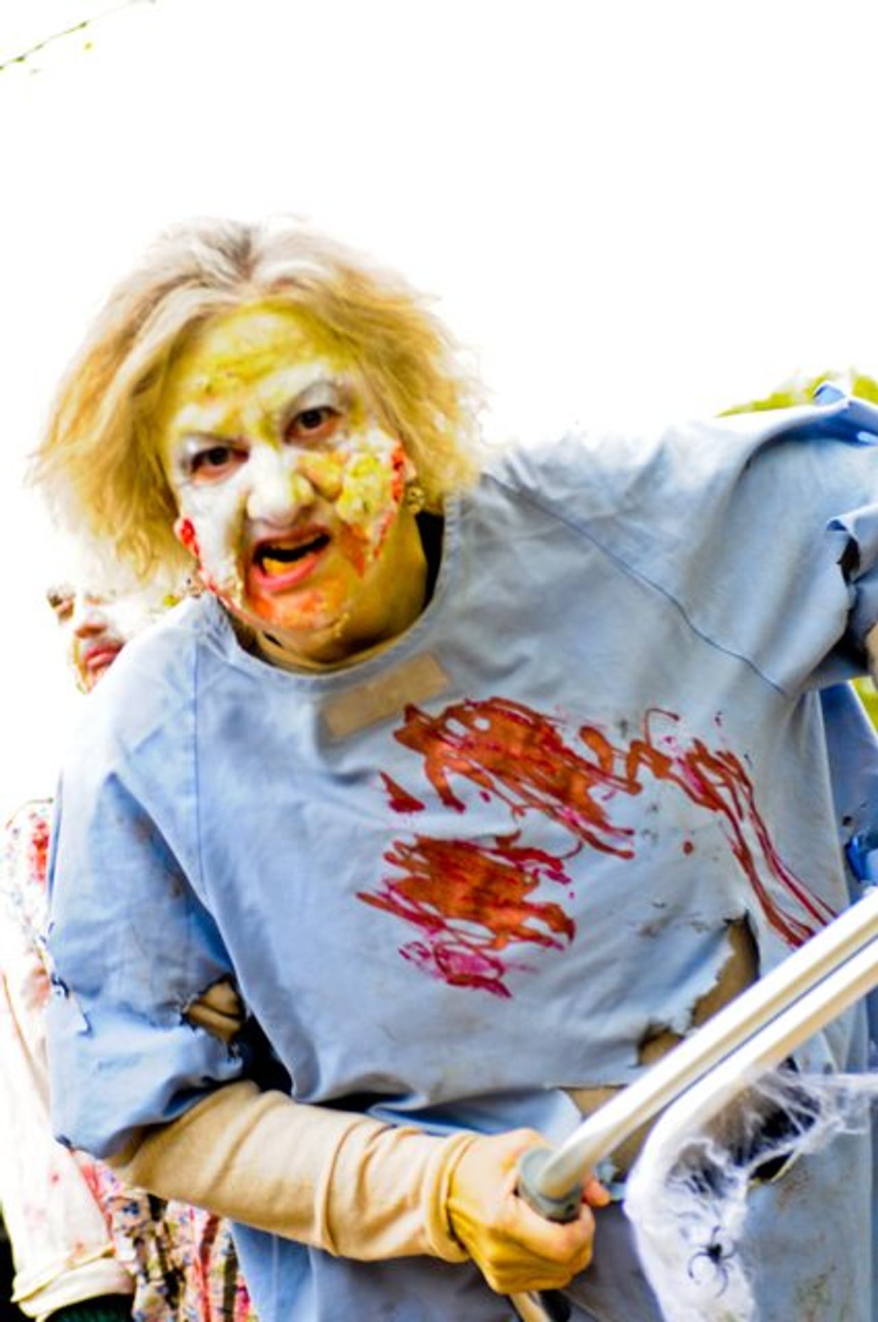 The Toronto Zombie Walk saw undead children and a wedding ceremony for a couple of brain eaters