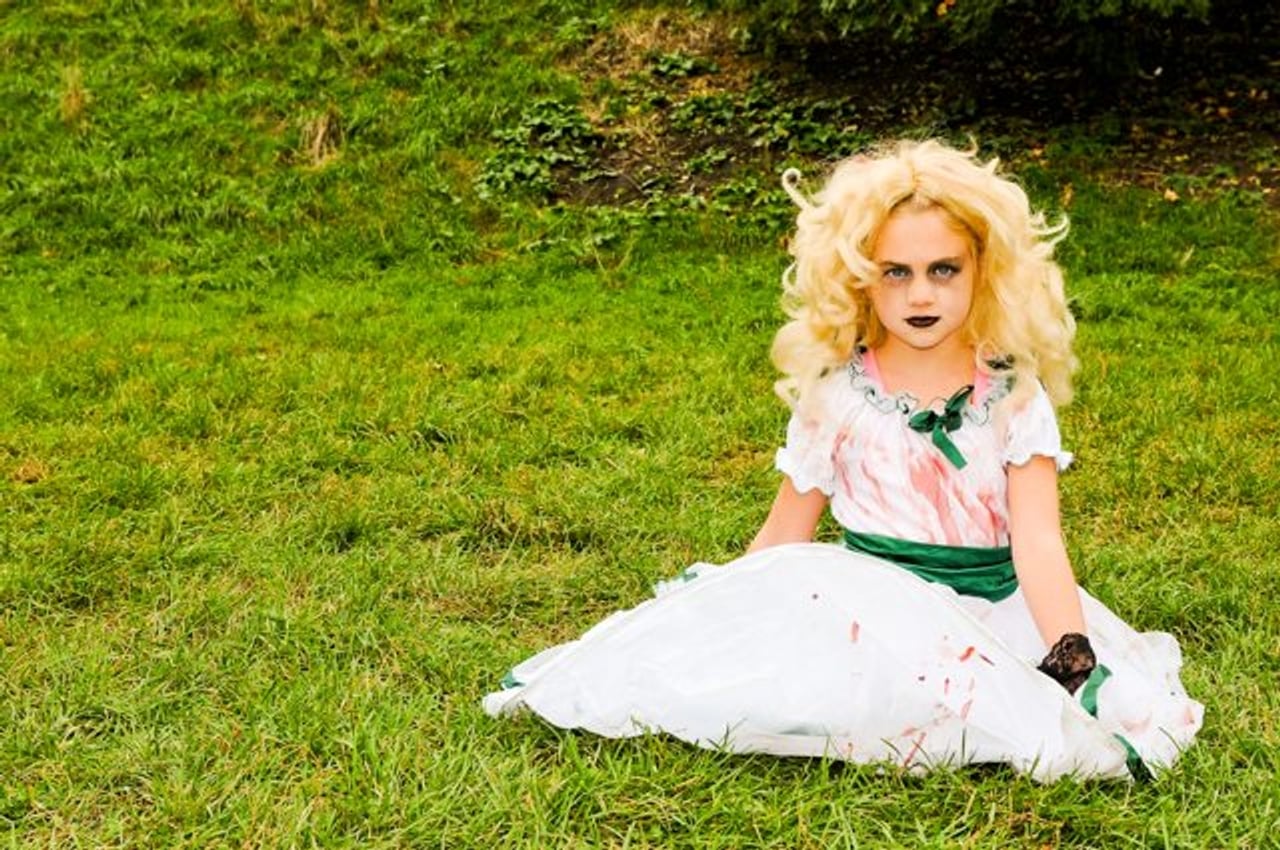 The Toronto Zombie Walk saw undead children and a wedding ceremony for a couple of brain eaters