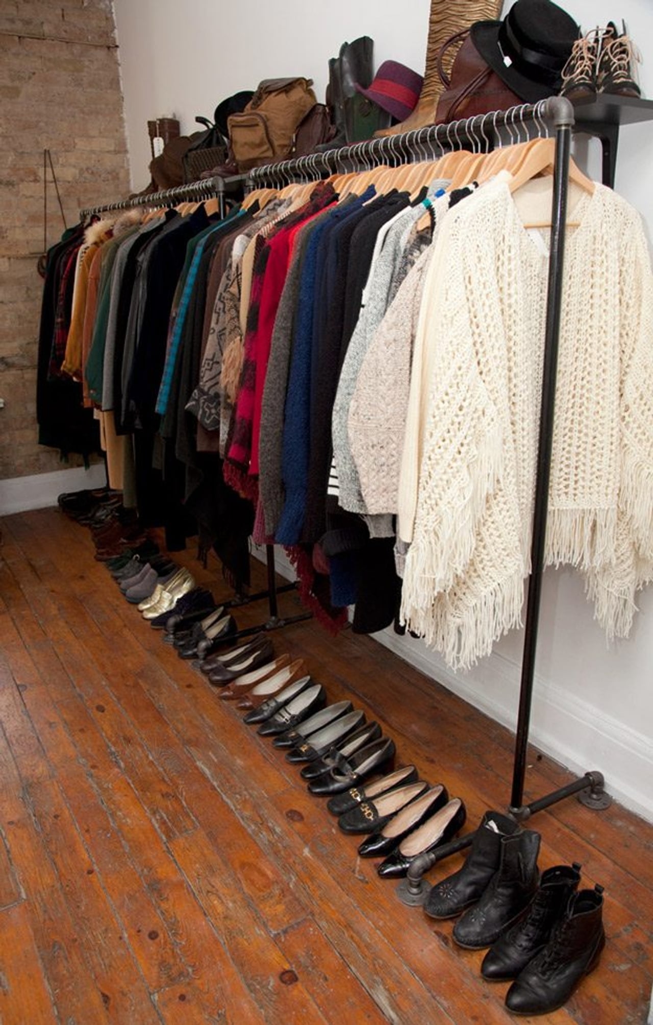 Introducing: Chosen, a brand new vintage boutique with a cosmic changing room (and a great selection)
