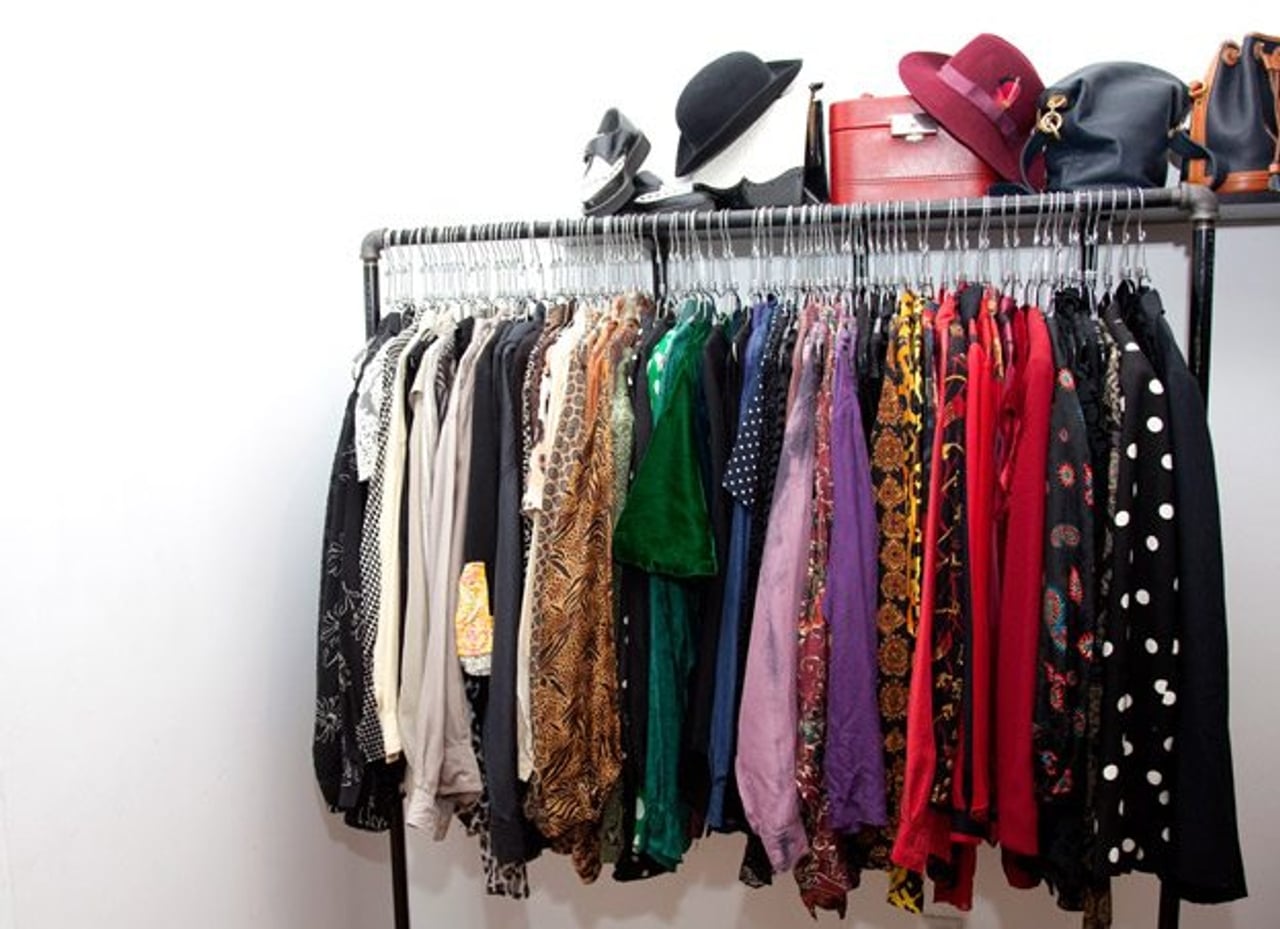 Introducing: Chosen, a brand new vintage boutique with a cosmic changing room (and a great selection)