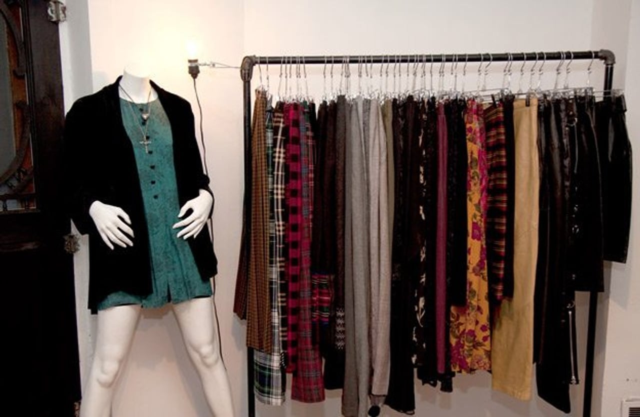 Introducing: Chosen, a brand new vintage boutique with a cosmic changing room (and a great selection)