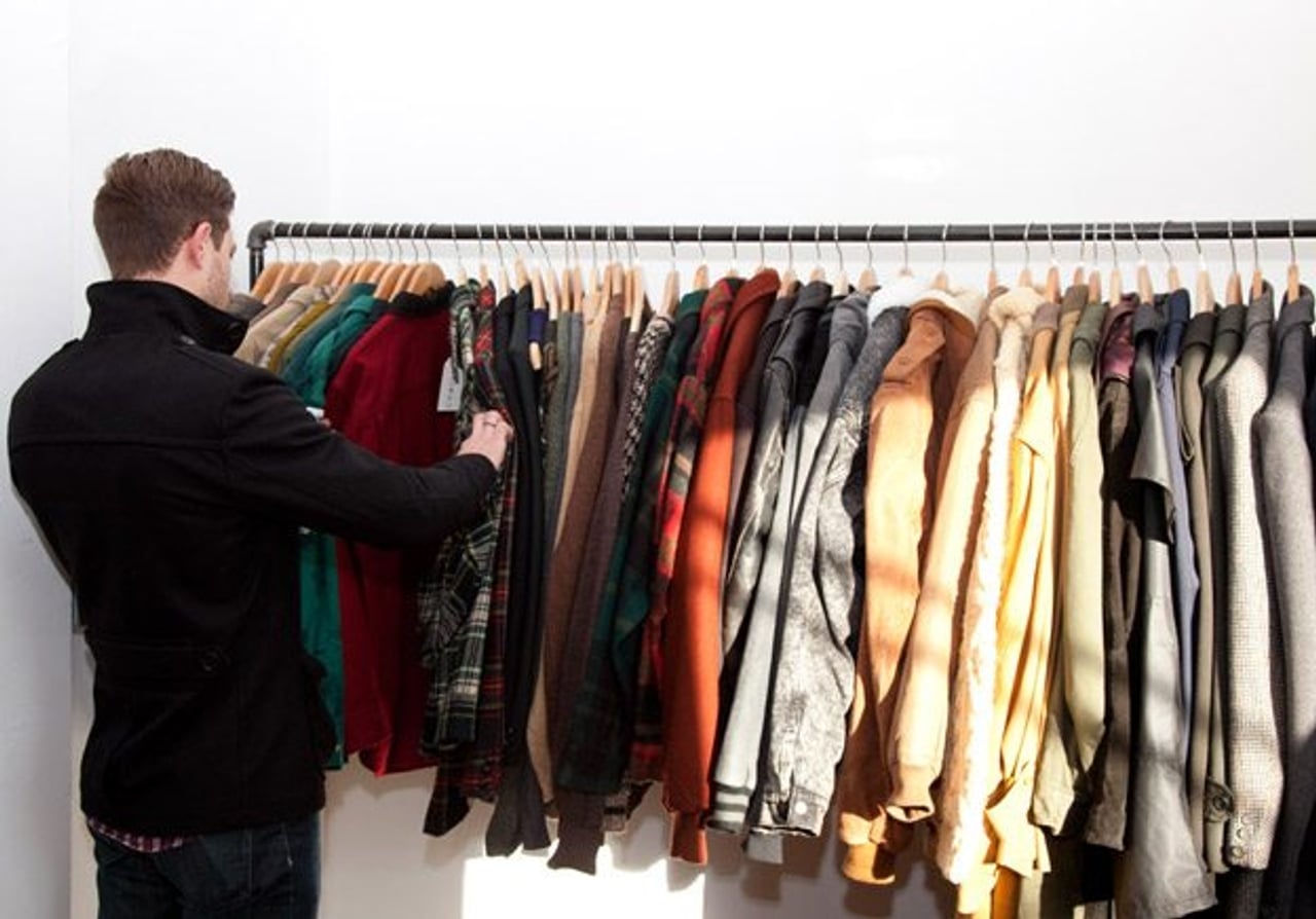 Introducing: Chosen, a brand new vintage boutique with a cosmic changing room (and a great selection)