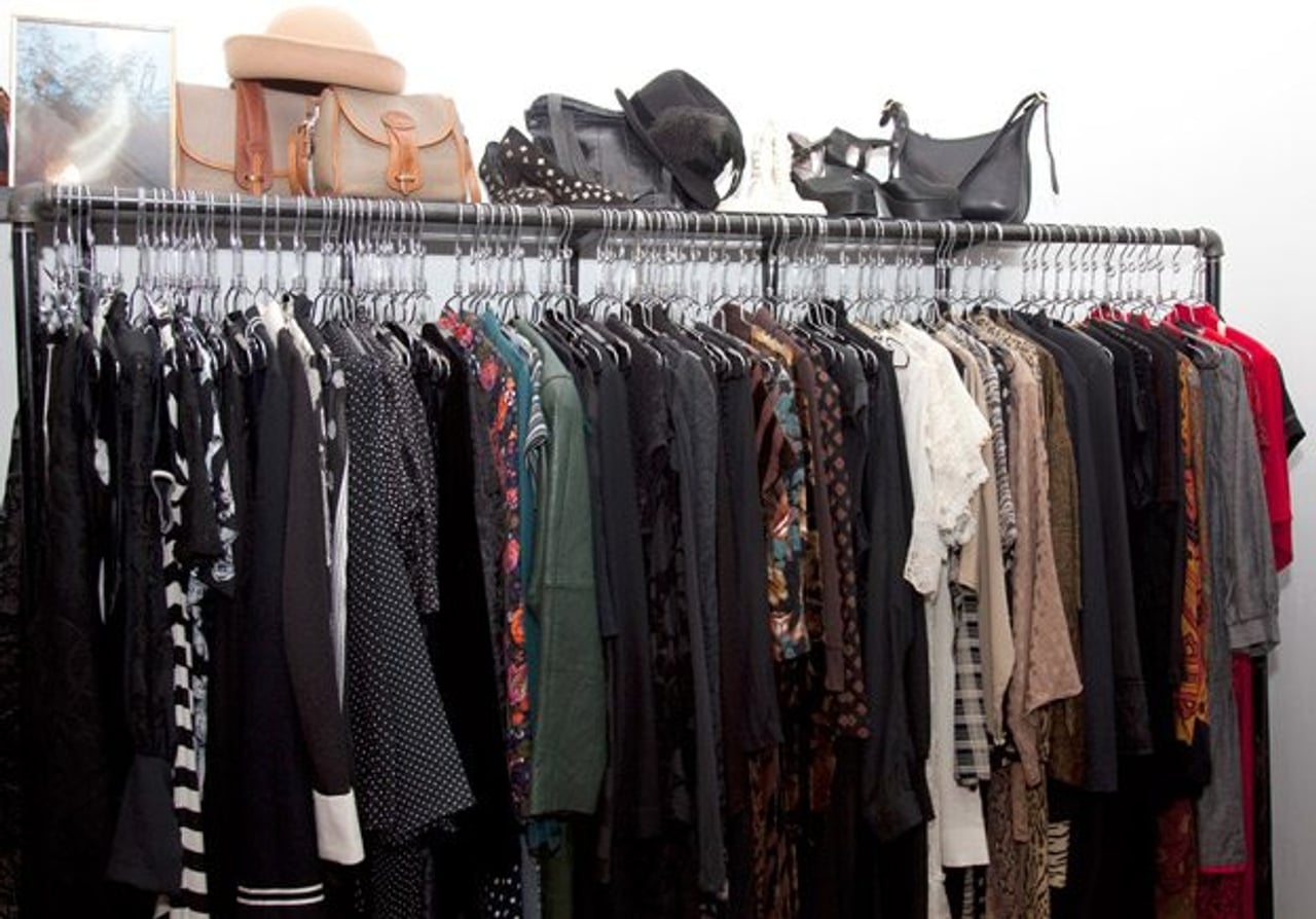 Introducing: Chosen, a brand new vintage boutique with a cosmic changing room (and a great selection)
