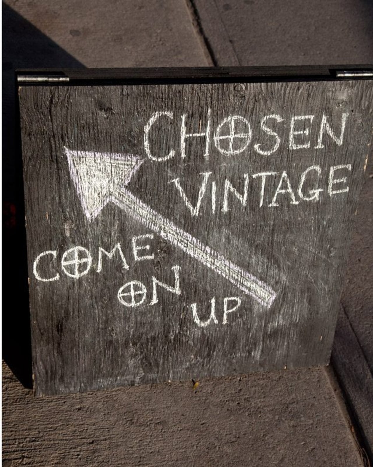 Introducing: Chosen, a brand new vintage boutique with a cosmic changing room (and a great selection)