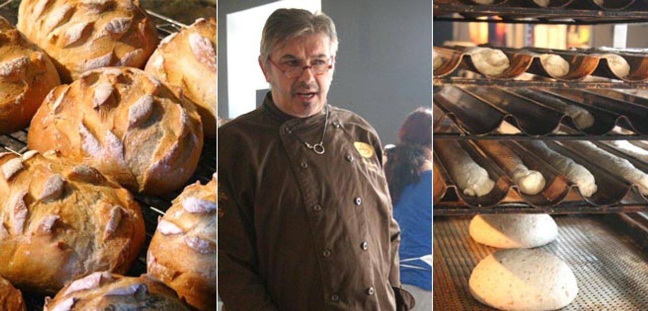 J. P. Challet at his new Queen East bakery (Images: Signe Langford)
