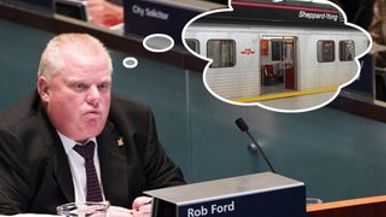 Rob Ford is building subways because that’s what Rob Ford does