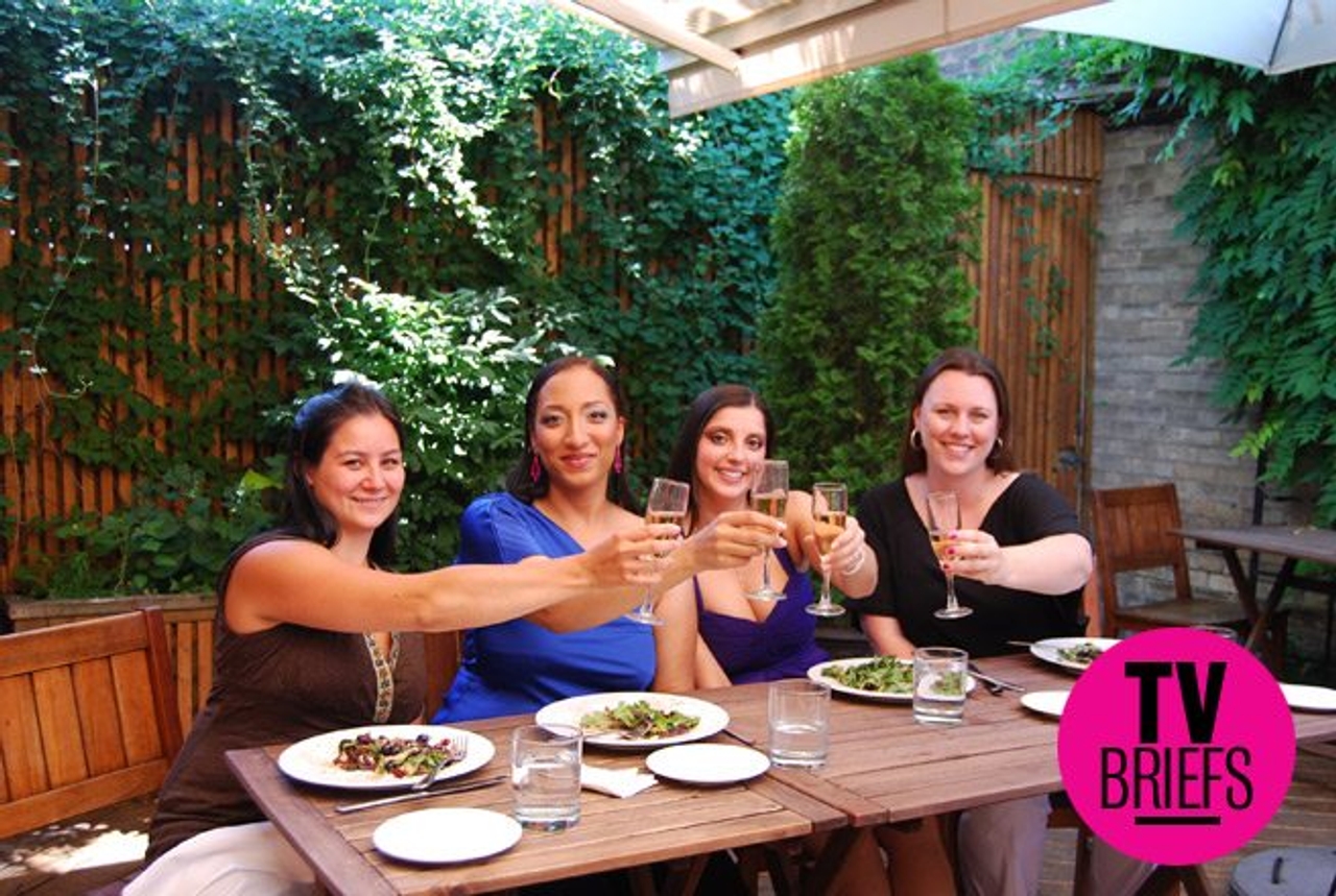 Shannon, Renee, Princess Sabrina and Jen (Image: Four Weddings Canada)