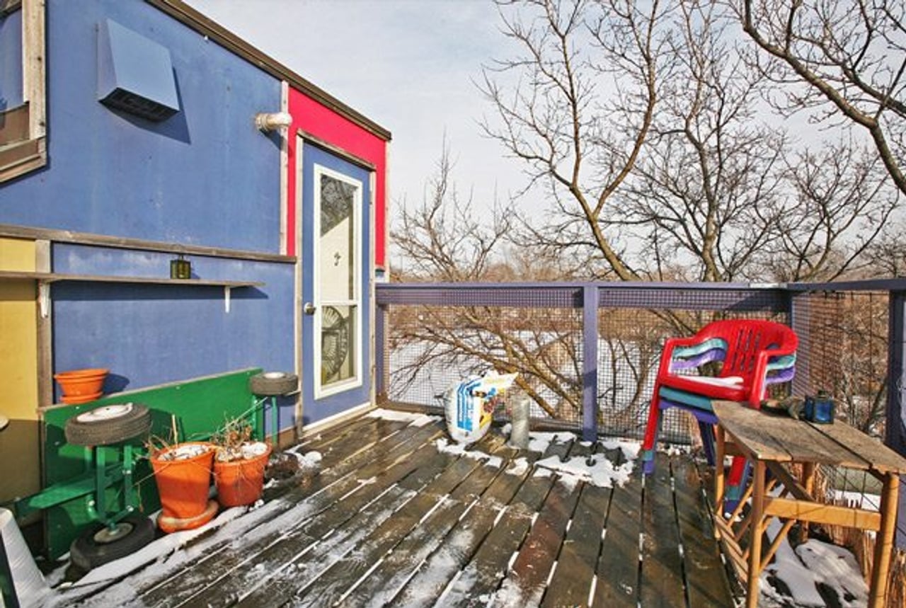 House of the Week: $349,000 for architect Rohan Walters’ colourful Coxwell tower