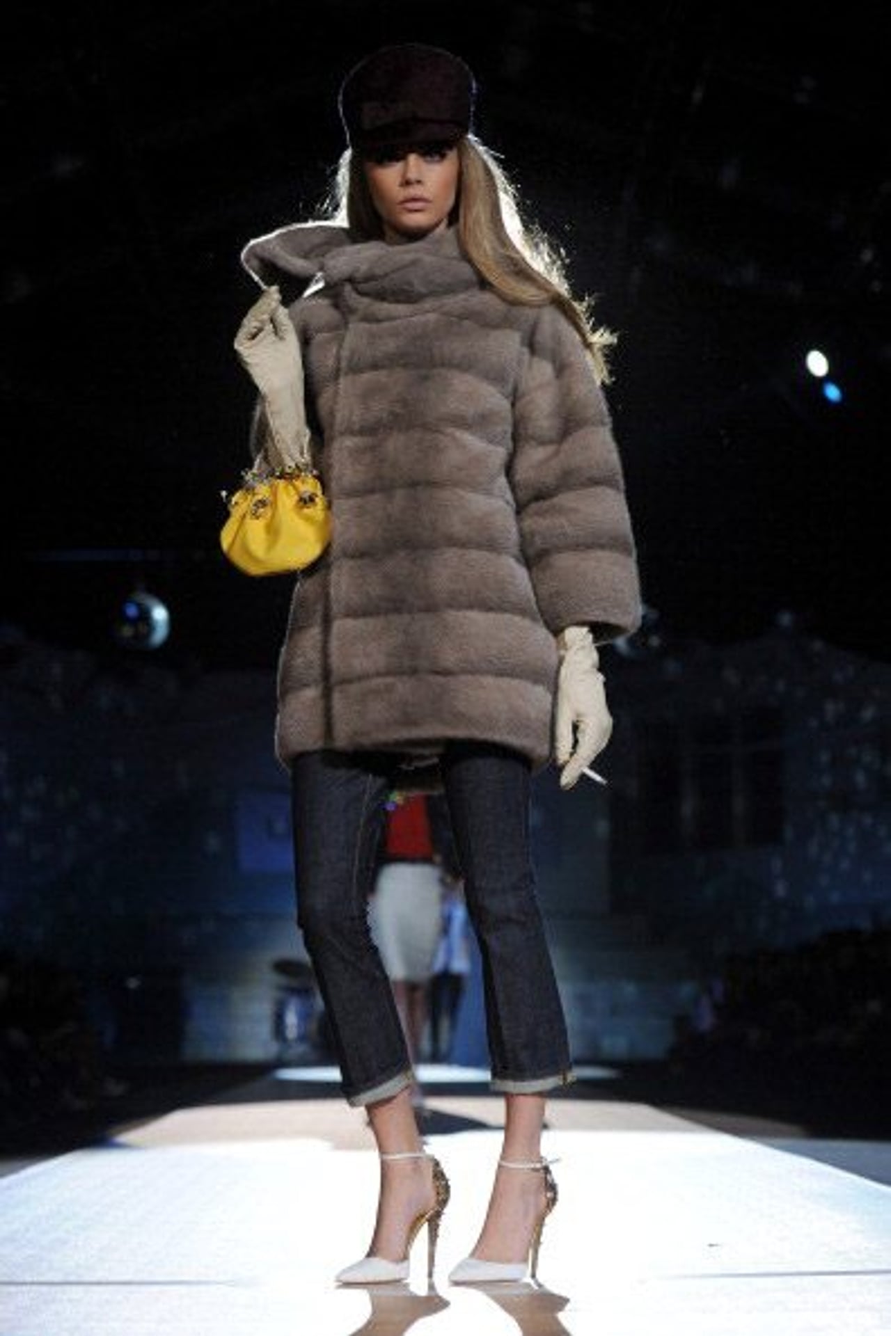 Dsquared sends cigarettes down the catwalk (oh, and some models, too)
