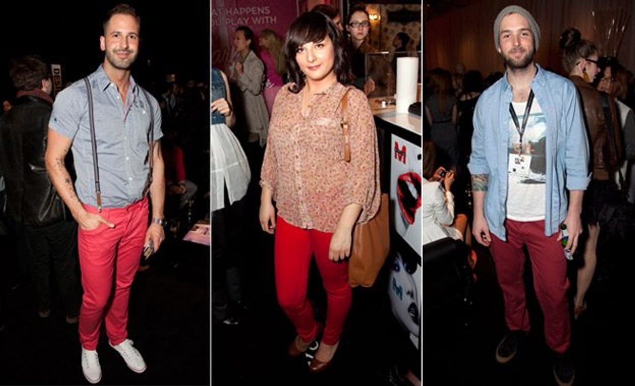 Toronto Fashion Week trends: twinsies!