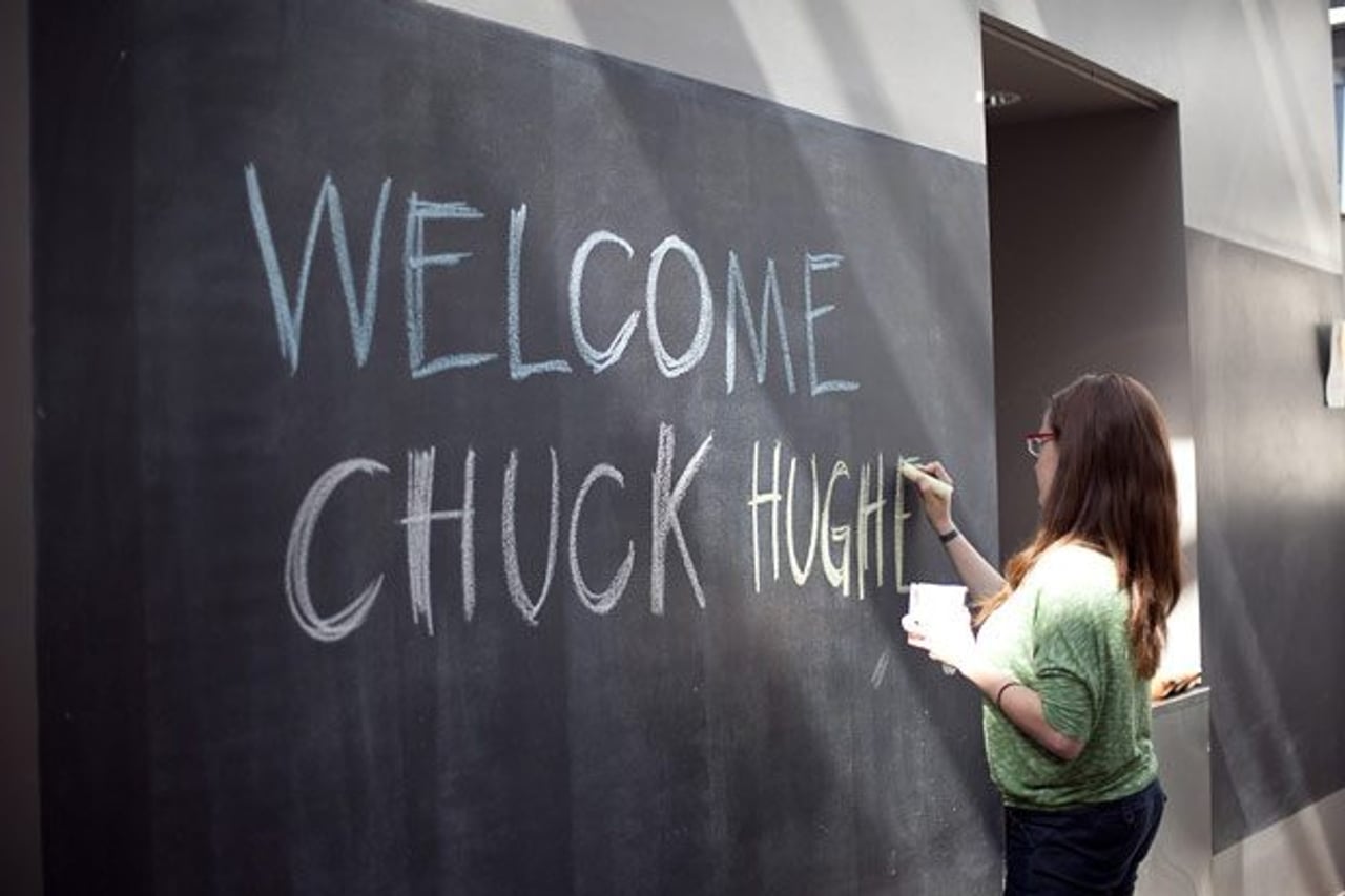 An afternoon with Chuck Hughes and 19 excitable kids at The Stop’s after-school program