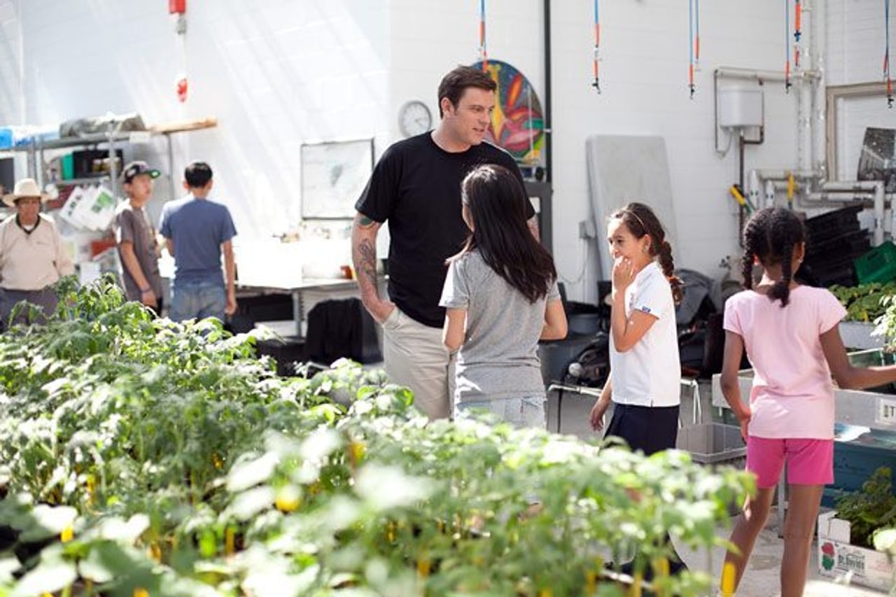 An afternoon with Chuck Hughes and 19 excitable kids at The Stop’s after-school program
