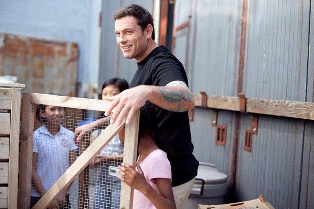 An afternoon with Chuck Hughes and 19 excitable kids at The Stop’s after-school program