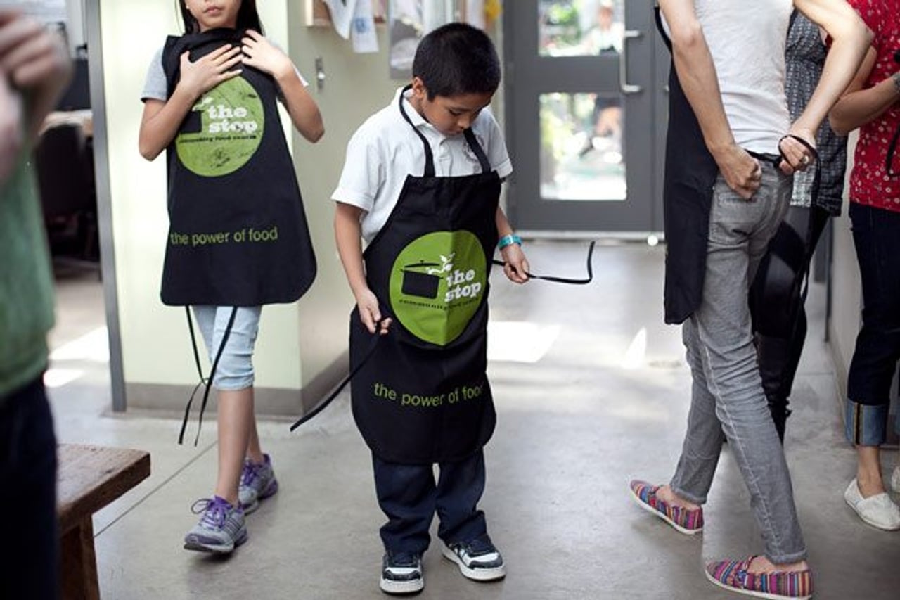 An afternoon with Chuck Hughes and 19 excitable kids at The Stop’s after-school program