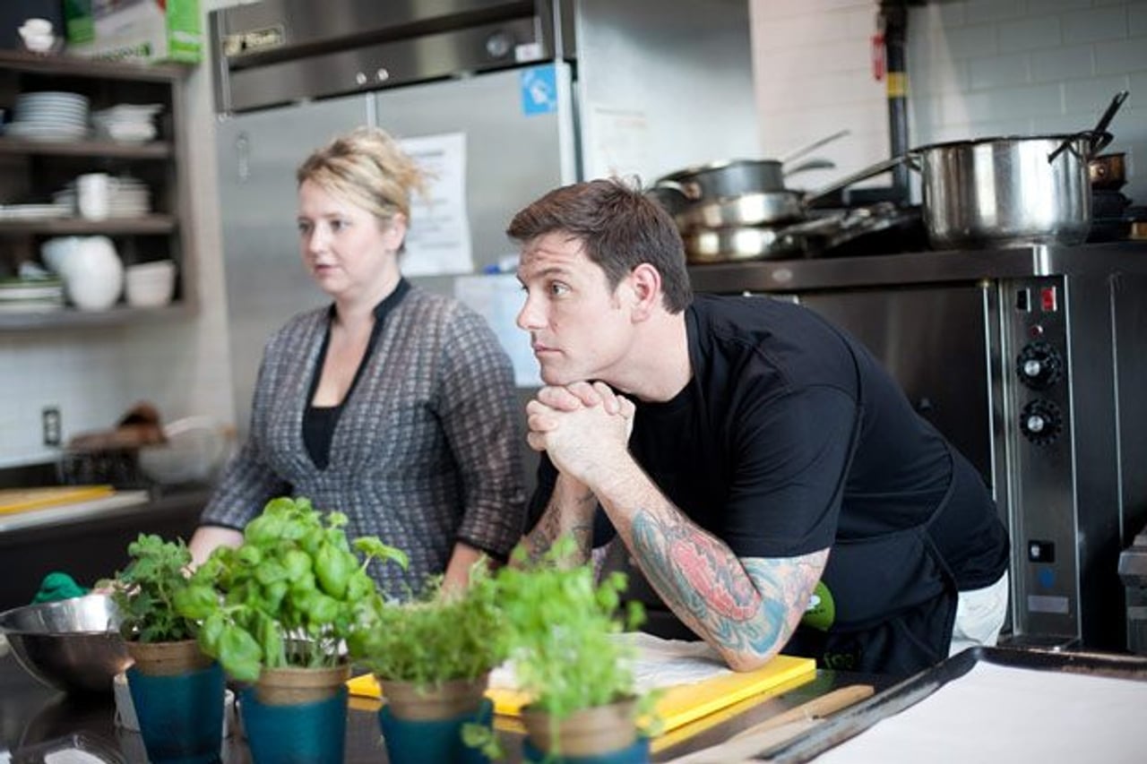 An afternoon with Chuck Hughes and 19 excitable kids at The Stop’s after-school program