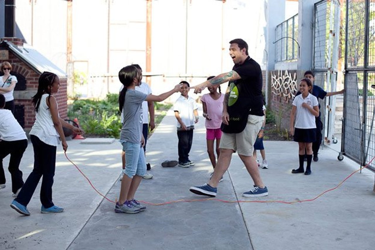 An afternoon with Chuck Hughes and 19 excitable kids at The Stop’s after-school program