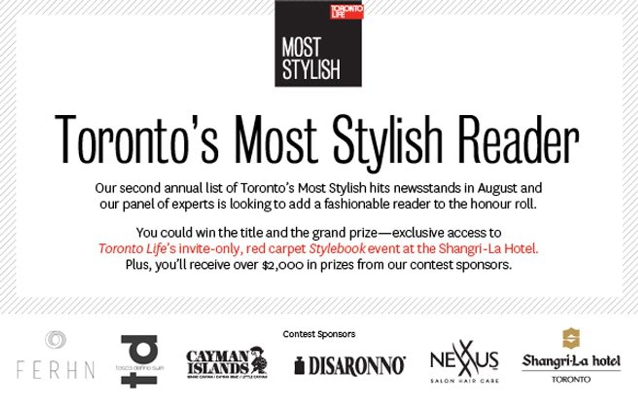 CONTEST: we’re looking for Toronto Life’s most stylish reader