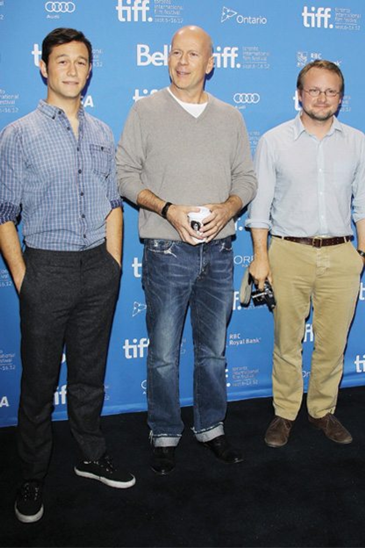 TIFF PRESS CONFERENCE: Bruce Willis on Joseph Gordon-Levitt playing Bruce Willis in Looper