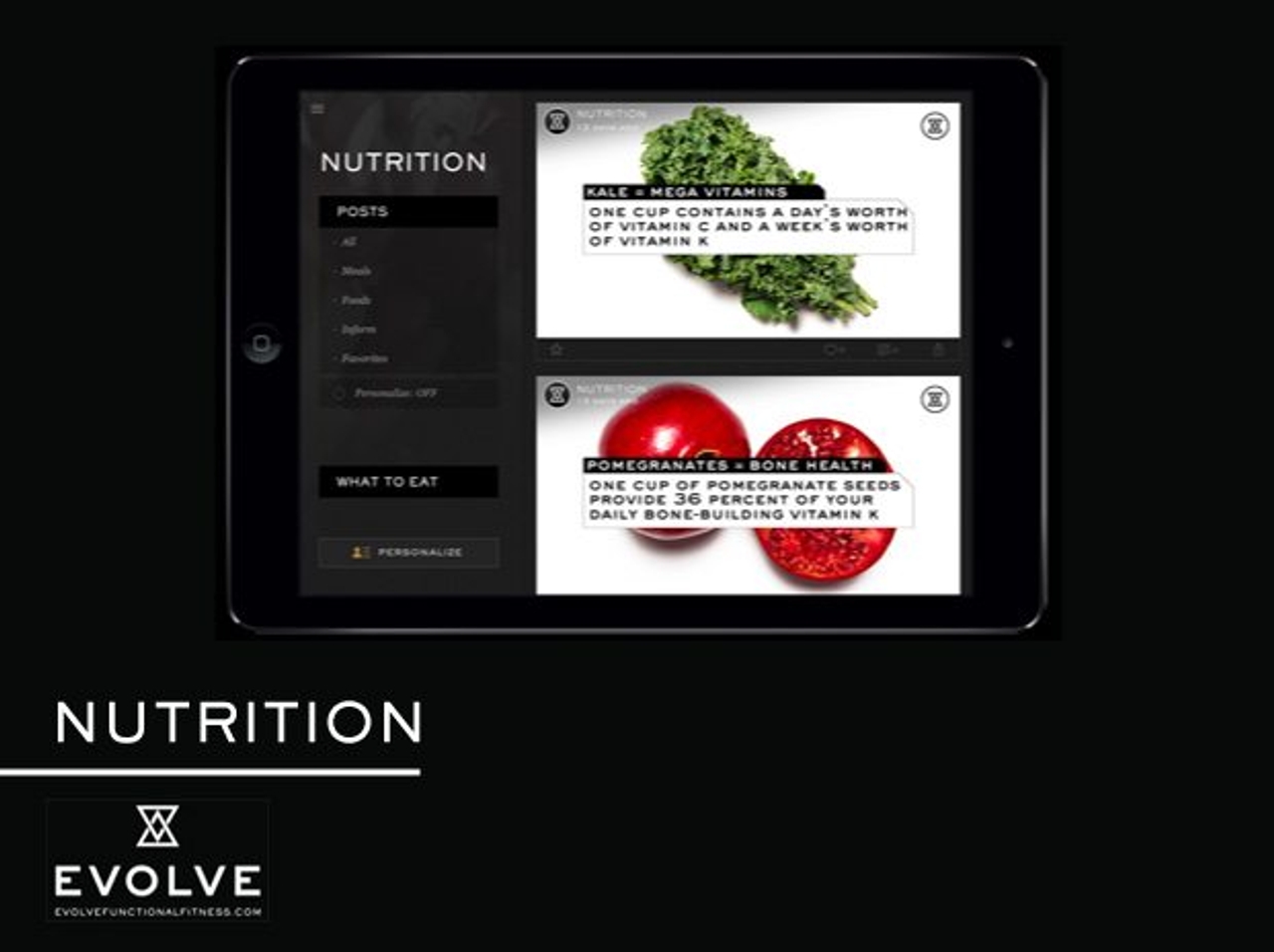 Eat Smart. Move Smart. Evolve.