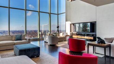 Condo of the Week: $9 million for a two-storey suite near the top of the Shangri-La