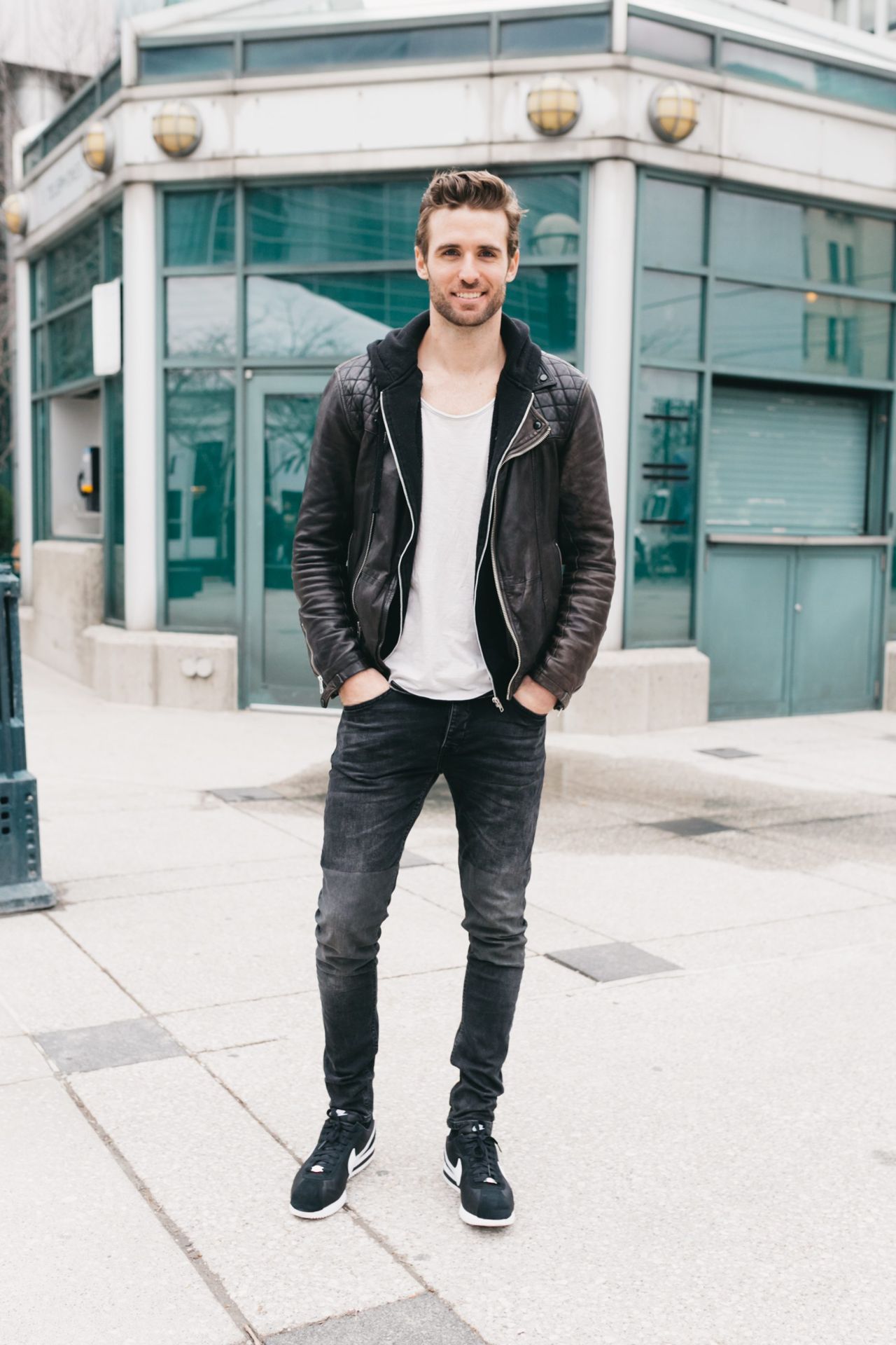 Street Style: Toronto Fashion Week attendees blend in with neutral looks