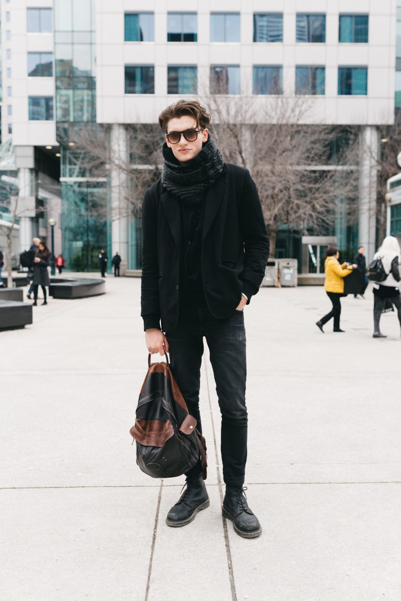 Street Style: Toronto Fashion Week attendees blend in with neutral looks