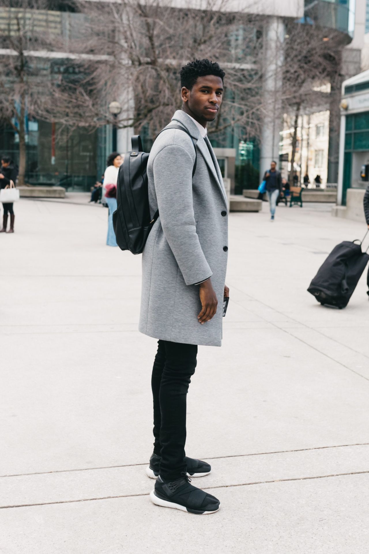 Street Style: Toronto Fashion Week attendees blend in with neutral looks
