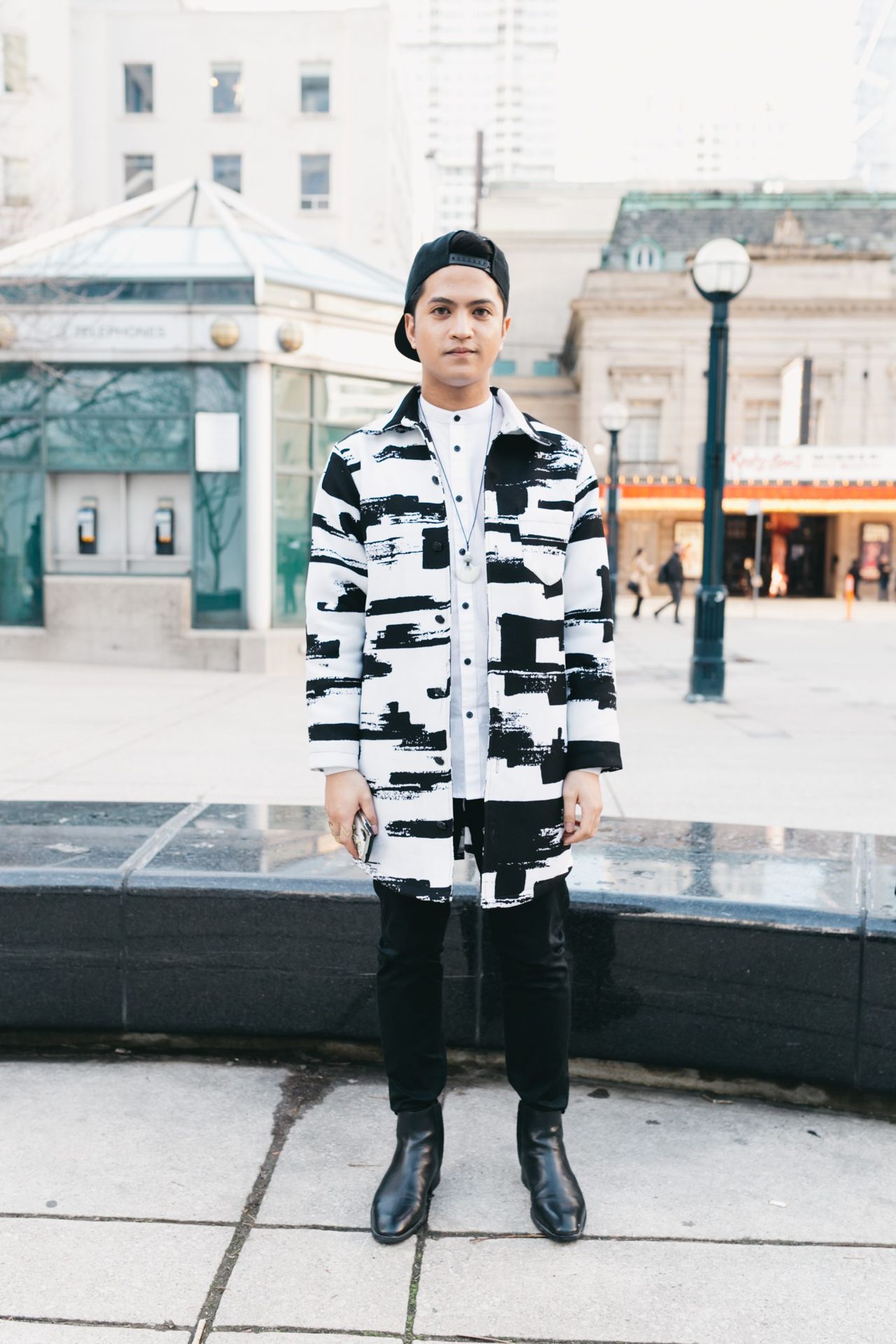 Street Style: Toronto Fashion Week attendees blend in with neutral looks
