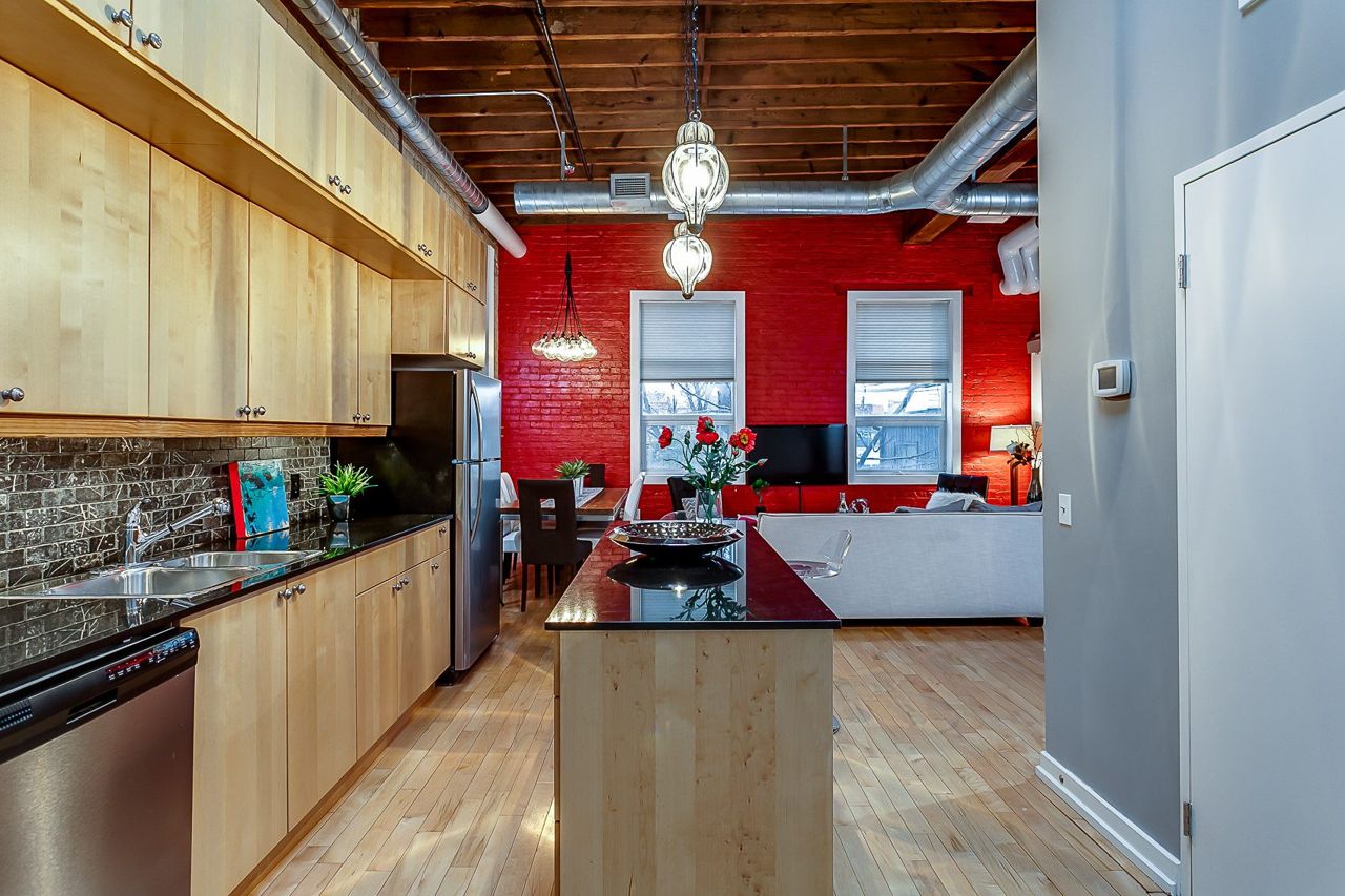 Condo of the Week: $540,000 for a Parkdale loft with a bold colour palette