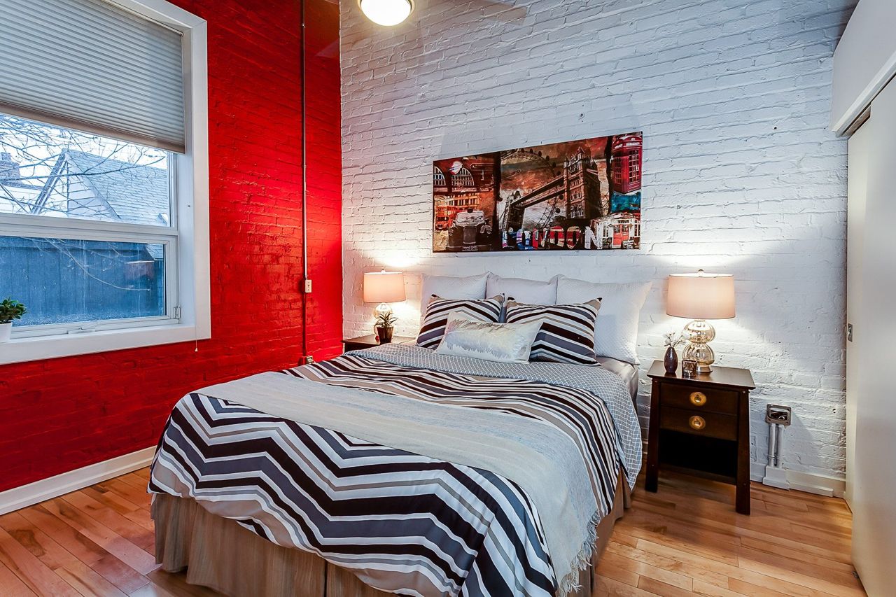 Condo of the Week: $540,000 for a Parkdale loft with a bold colour palette