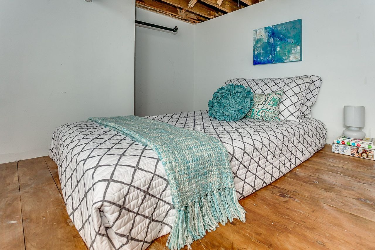 Condo of the Week: $540,000 for a Parkdale loft with a bold colour palette